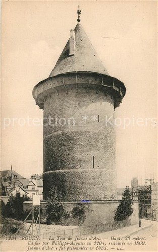 Rouen tour jenne d - rouen, d`arc
