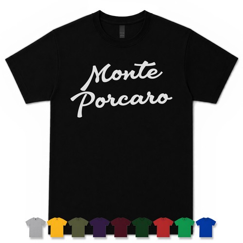 Monte porcaro retro script - monte,